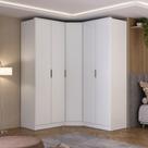 Guarda Roupa 2,00m Modulado 5 Portas e 4 Gavetas 100% MDF