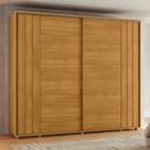 Guarda-Roupa 278cm Dalí Casal com Cabideiro Extensível Amplo - Cumaru Madetec