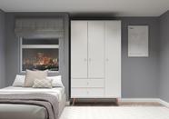 Guarda Roupa 3 Portas 2 Gavetas Old MDP 9023