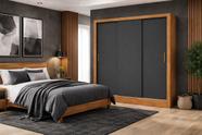 Guarda Roupa 3 Portas 3 Gavetas Sapphire -Grand Line
