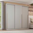 Guarda-Roupa 3 Portas de Correr Jade CabeCasa MadeiraOriginals Cinza/Urbano Guarda-Roupa 3 Portas de Correr Jade CabeCasa MadeiraOriginals Cinza/Urbano