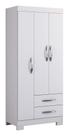 Guarda-Roupa 3 Portas NT 5000 Branco - Notável