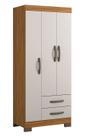Guarda-Roupa 3 Portas NT 5000 Freijó com Off White - Notável