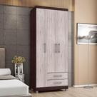 Guarda Roupa 3 Pts-gatmagazine - Castanho Avelã Guarda Roupa 3 Pts-gatmagazine - Castanho Avelã