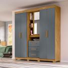 Guarda Roupa 4 Portas 195x212cm Eldorado Moval