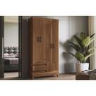 Guarda Roupa 4 Portas 4 Ptas c/Pés Fit Jequitibá - S. Andirá