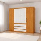 Guarda Roupa 4 Portas 6 Gavetas Xline -Grand Line Guarda Roupa 4 Portas 6 Gavetas Xline -Grand Line