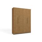 Guarda Roupa 4 Portas e 3 Gavetas Duo H554 Queen - Suede Freijó - Kappesberg Guarda Roupa 4 Portas e 3 Gavetas Duo H554 Queen - Suede Freijó - Kappesberg