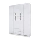 Guarda Roupa 4 Portas Livia Branco - Phoenix Guarda Roupa 4 Portas Livia Branco - Phoenix