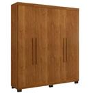 Guarda Roupa 4 Portas New Master Benetil Moveis Cinamomo
