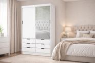 Guarda Roupa 6 Gavetas 2 Portas 1 Espelho Sunset-Grand Line Guarda Roupa 6 Gavetas 2 Portas 1 Espelho Sunset-Grand Line