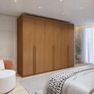 Guarda-roupa 6 Portas 100% Mdf Versatil
