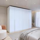 Guarda-Roupa 6 Portas 100% MDF Versatil Guarda-Roupa 6 Portas 100% MDF Versatil