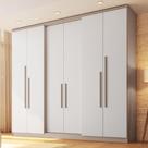 Guarda-roupa 6 Portas 2 Gavetas Sonata New