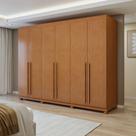 Guarda-roupa 6 Portas 4 Gavetas Bertha com Pés