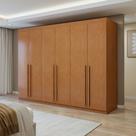 Guarda-roupa 6 Portas 4 Gavetas Bertha