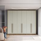 Guarda-roupa 6 Portas 4 Gavetas Pervoi