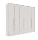 Guarda Roupa 6 Portas 6 Gavetas 100% MDF Anápolis - Móveis Valverde - Neve