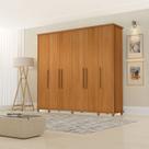Guarda Roupa 6 Portas 6 Gavetas 100% MDF Pratic