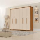 Guarda Roupa 6 Portas 6 Gavetas 100% MDF Pratic