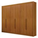 Guarda Roupa 6 Portas Diamante Gold Cinamomo Leifer Móveis