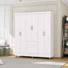 Guarda Roupa 6 Portas Ideal Plus 2 Gavetas Guarda Roupa 6 Portas Ideal Plus 2 Gavetas
