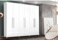 Guarda Roupa 6 portas PORTO BELLO BRANCO Guarda Roupa 6 portas PORTO BELLO BRANCO