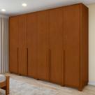 Guarda Roupa 6 Portas S/ Espelho Easy Space Frassino Lopas