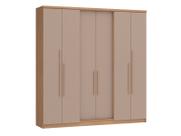 Guarda-Roupa 6 Portas Sonata New 2 Gavetas Angelin/Duna - Castro
