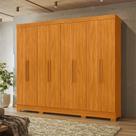 Guarda-roupa 8 Portas de Giro Crystal Light