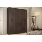 Guarda Roupa 8 Portas e 2 Gavetas Munique Cafe Touch - Demóbile
