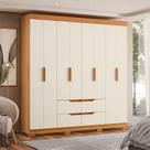 Guarda-roupa 8 Portas e 4 Gavetas Doble