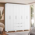 Guarda-roupa 8 Portas e 4 Gavetas Doble