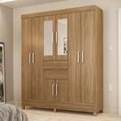 Guarda Roupa 8P com Espelho Jena Amendola