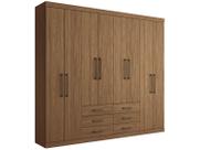 Guarda Roupa 8Portas E 6 Gavetas Havana Master Santos Andirá