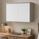 Guarda Roupa Aéreo Modulado 2 Portas Elegance Móveis Castro