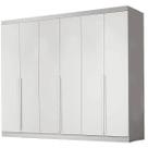 Guarda Roupa Alvorada Casal 6 Portas 6 Gavetas Bianchi Cor Branco
