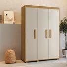 Guarda Roupa Belize Multiuso 100% Mdf Cinamomo-off White Fenix