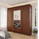 Guarda Roupa Búzios Casal 3 Portas Correr 4 Gavetas Panan Guarda Roupa Búzios Casal 3 Portas Correr 4 Gavetas Panan