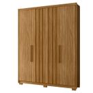 Guarda Roupa Califórnia 176cm 4 Portas Freijó Moval