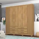 Guarda-Roupa Canada 6 Portas 6 Gavetas Nature Brisa 10 Prateleiras Amplo Espaço Guarda-Roupa Canada 6 Portas 6 Gavetas Nature Brisa 10 Prateleiras Amplo Espaço