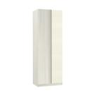 Guarda-roupa Canto 1 Porta 80 Cm Legno Crema Com Kashmir