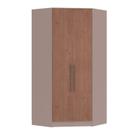 Guarda-roupa Canto Closet com 2 Portas e 2 Gavetas Mdf Requinte+