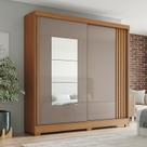 Guarda-Roupa Casal 02 Portas Deslizantes Flex com Espelho Select