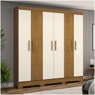 Guarda Roupa Casal 06 Portas 02 Gavetas Malbec Briz