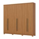 Guarda Roupa Casal 06 Portas 03 Gavetas New Jade D345 Cinamomo - Henn