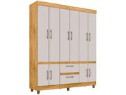 Guarda-roupa Casal 10 Portas 2 Gavetas Araplac Coimbra
