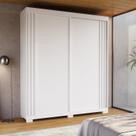 Guarda-roupa Casal 100% MDF 2 Portas 180cm Freesia Espresso Móveis