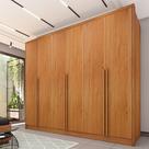 Guarda Roupa Casal 100% MDF 6 Portas 6 Gavetas Estrela 274cm Yescasa
