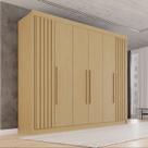 Guarda-roupa Casal 100% Mdf 6 Portas 6 Gavetas Granada Premium